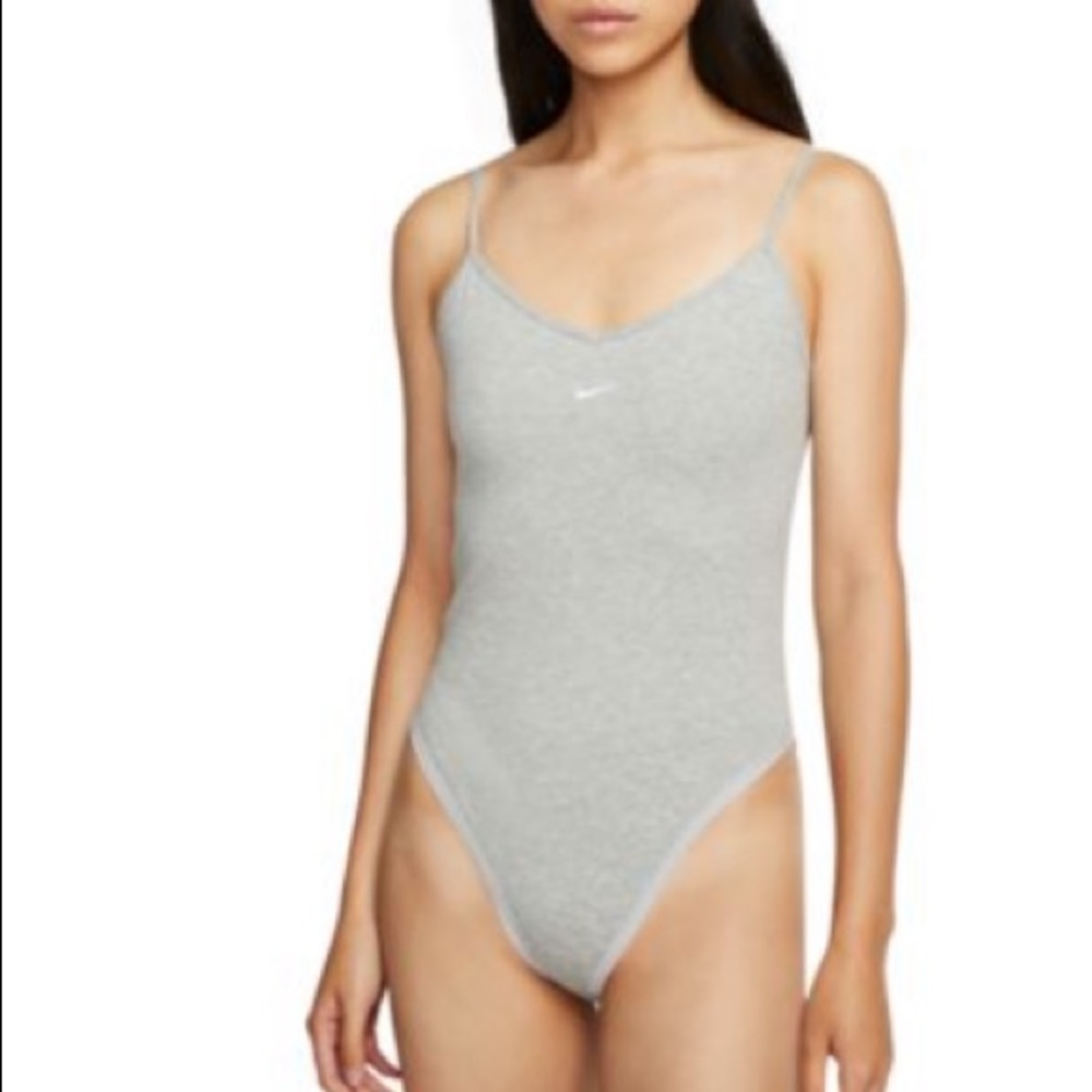Nike grey bodysuit
